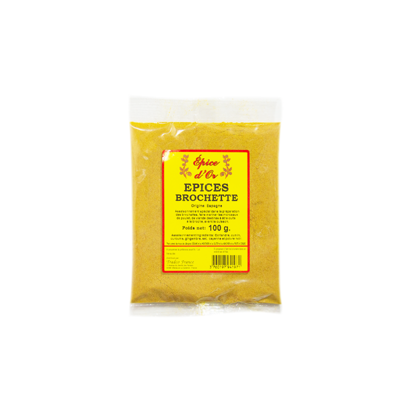 Epices Brochette poudre 100g