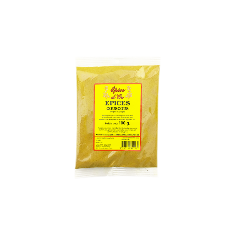Epices Couscous Jaune 100g
