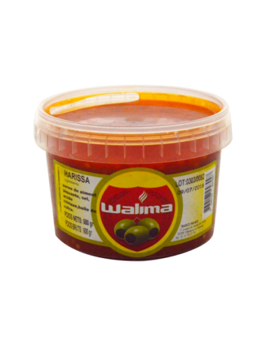 Harissa pot plastique 600g