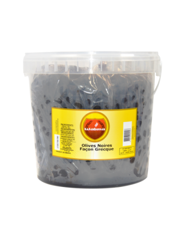 Olives Noires Façon Grecque 8kg