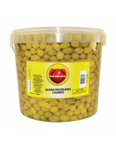 Olives Picholines Cassés 8Kg