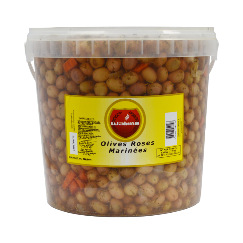 Olives Rose Marinées 8kg