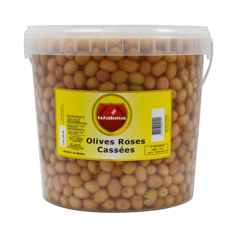 Olives Roses Cassées 8kg