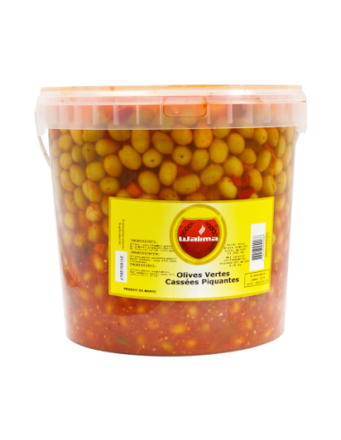 Olives Vertes Piquantes 8kg