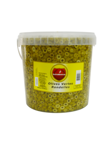 Olives Vertes Rondelles 7kg