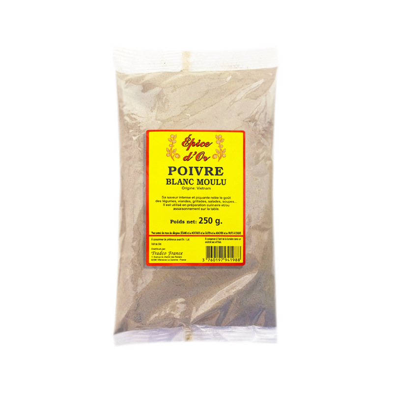 Poivre blanc poudre 250g