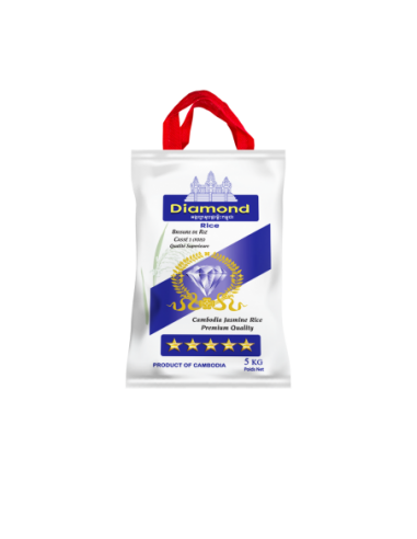 Riz Cambodge Cassé 1 fois DIAMOND 5Kg