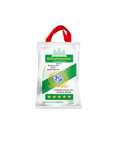 Riz Cambodge Cassé 2 fois DIAMOND 5Kg