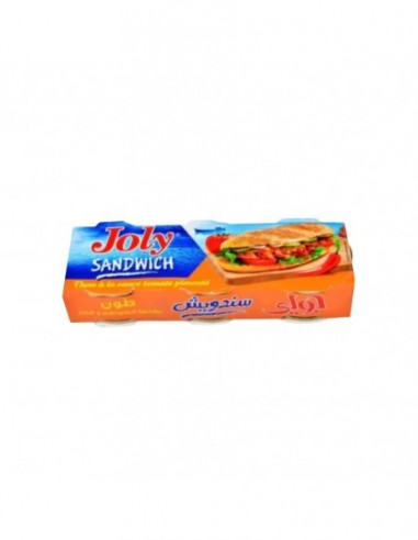 Thon JOLY Sandwich Tomate Pimentée 80g x 3