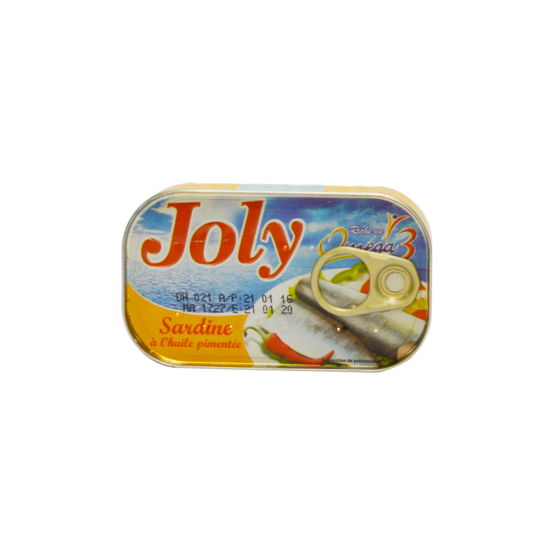 Sardine JOLY huile pimenté...