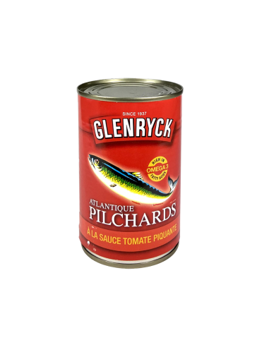 Pilchards GLENRYCK à la sauce tomate piquante 400g