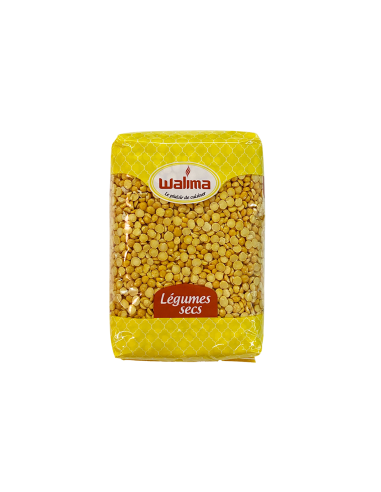 WALIMA Pois Cassés Jaunes 1kg